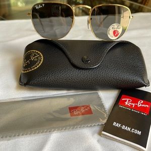 RAY BAN POLARIZED 3857 Frank 9196 51 20 145 Brand New Gorgeous rectangle shape